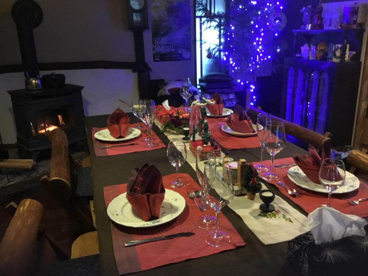 古民家の宿 ふるま家 Furumaya House Gastronomic Farmstay In Deep Kyoto Fukuchiyama Eksteriør billede